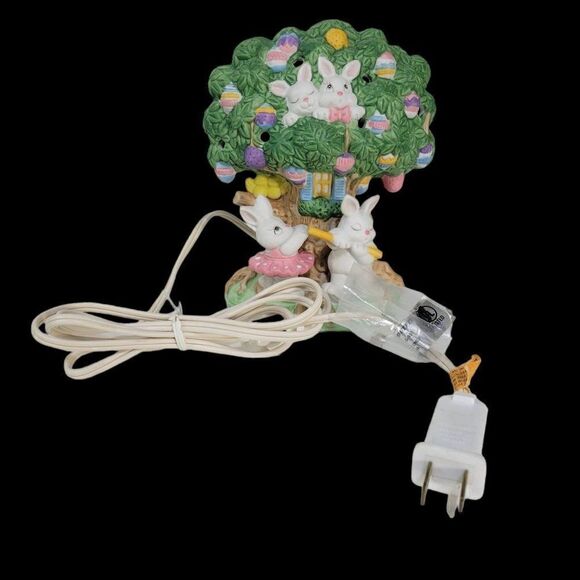 Vintage Cottontail Cottages Porcelain Tree House - Picture 10 of 12